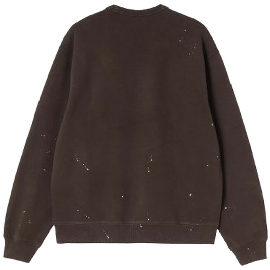 Felpe senza cappuccio Uomo Carhartt Wip - Painter Sweat - Marrone