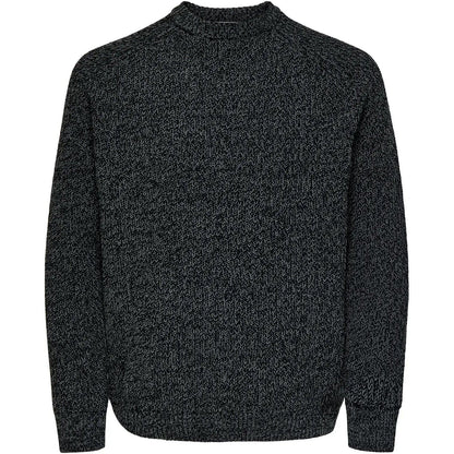 Maglioni Uomo Only & Sons - Onsjoin Rlx Ls Raglan Knit - Nero