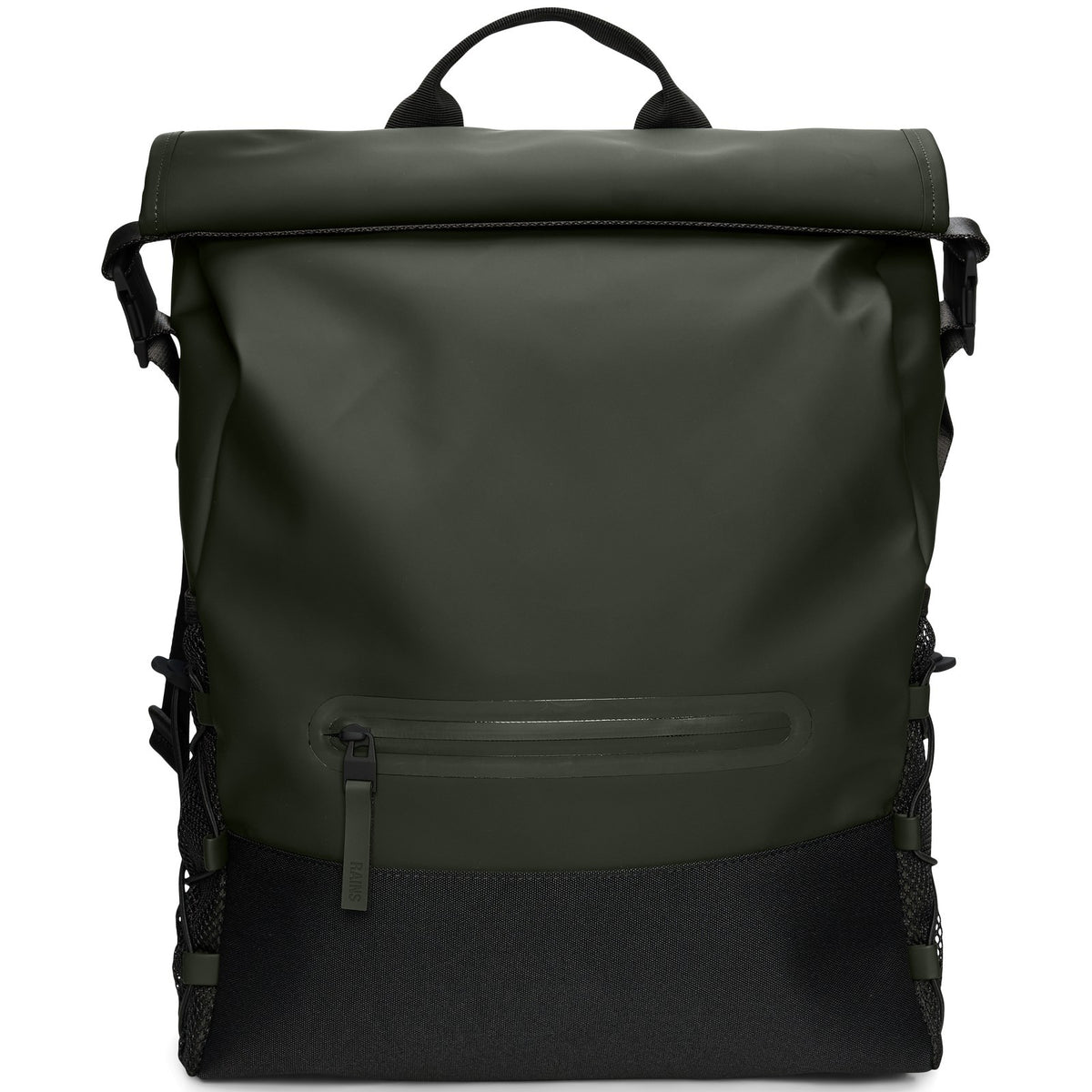 Borse a spalla Unisex Rains - Trail Mountaineer Rolltop W3 - Verde