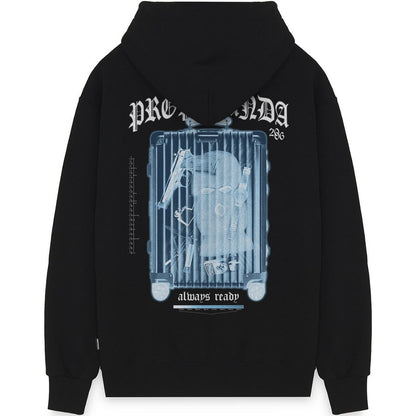 Felpe con cappuccio Uomo Propaganda - Hoodie Xray - Nero