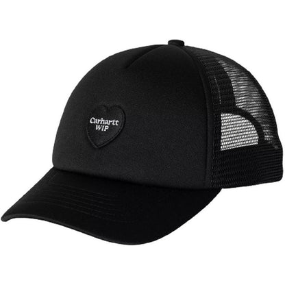 Cappellini da baseball Uomo Carhartt Wip - Heart Patch Trucker Cap - Nero