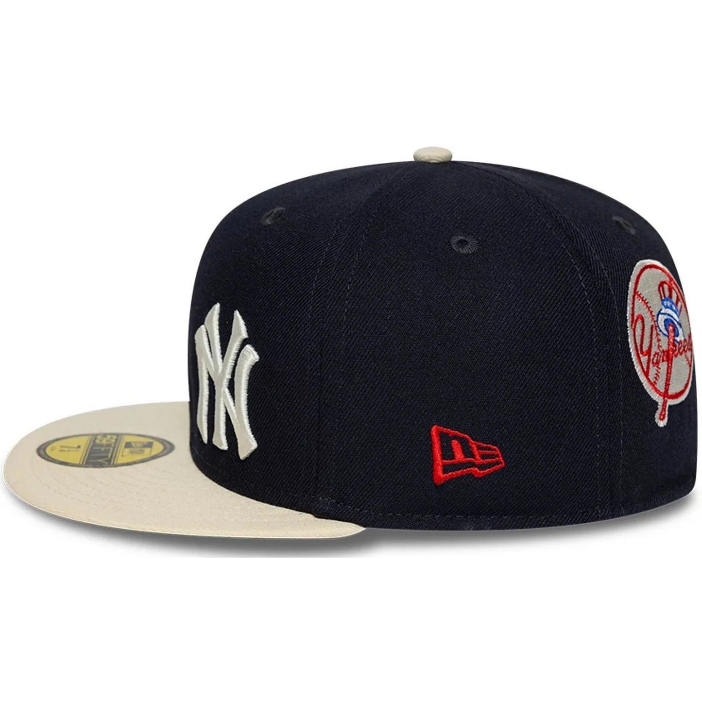 Cappellini da baseball Uomo New Era - Mlb Multi Logo 59Fifty - Blu