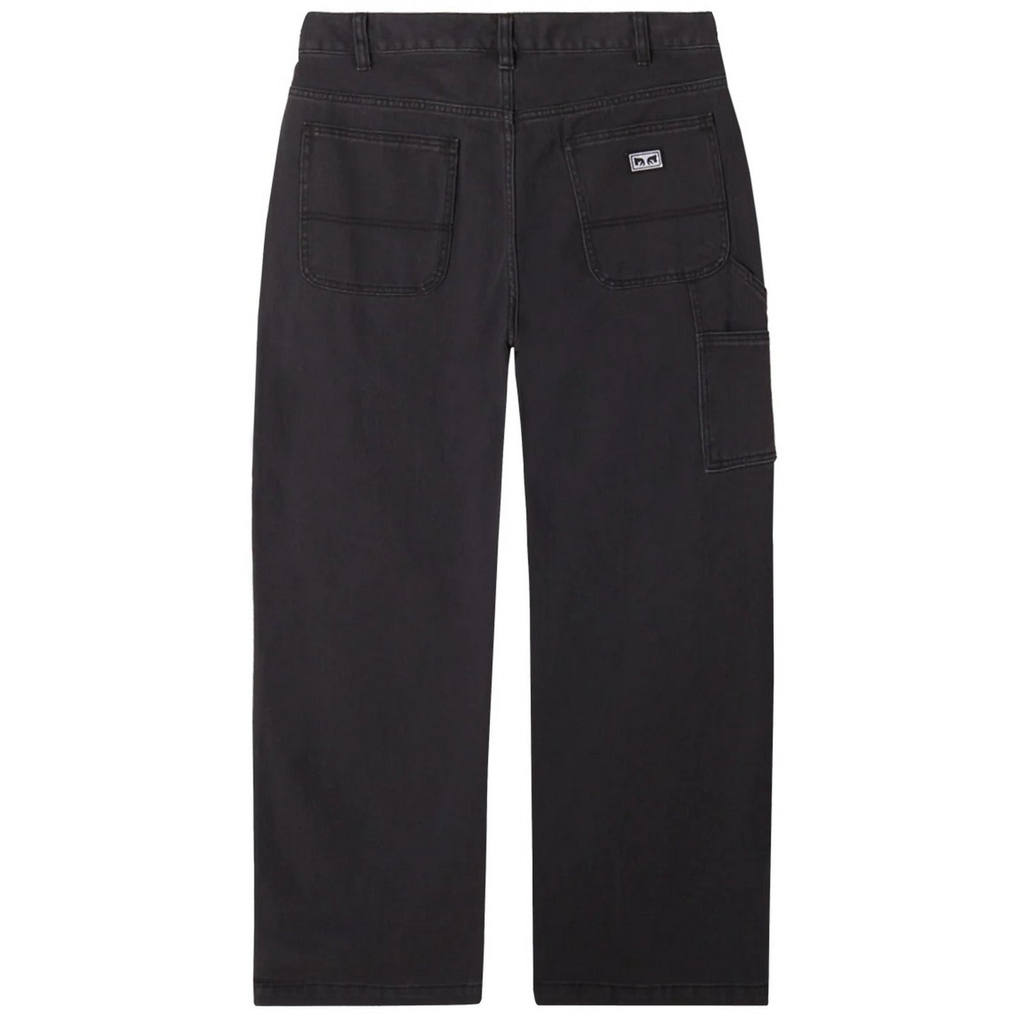 Jeans Unisex Obey - Hardwork Carpenter Denim - Nero