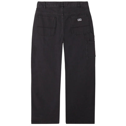 Jeans Unisex Obey - Hardwork Carpenter Denim - Nero