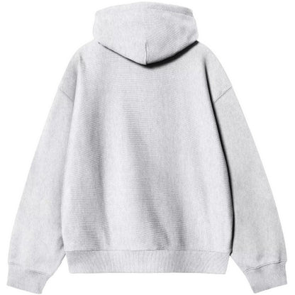 Felpe con cappuccio Uomo Carhartt Wip - Hooded Label Script Sweat - Grigio