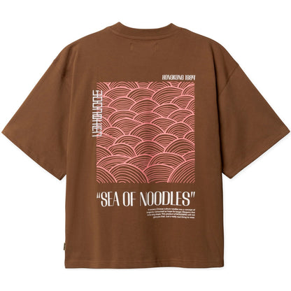 T-shirt Uomo Woodbird - Wbbalo Sea Tee - Marrone