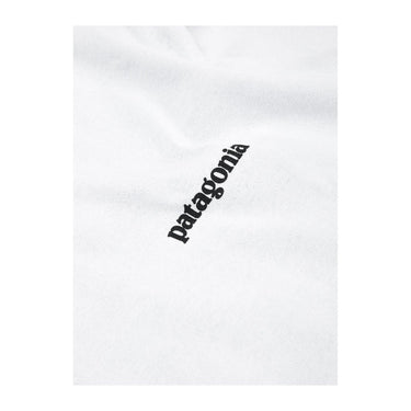 T-shirt męski Patagonia – M's P-6 Logo Responsibili-Tee – Biały