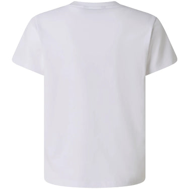 T-shirt Bambino The North Face - B Liquid Logo Reg Ss Tee Tnf White - Bianco