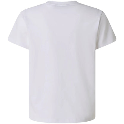 T-shirt Bambino The North Face - B Liquid Logo Reg Ss Tee Tnf White - Bianco
