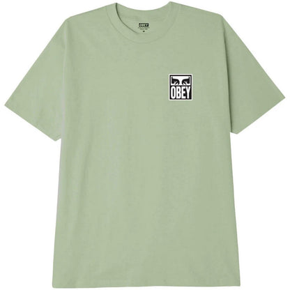 T-shirt Uomo Obey - Obey Eyes Icon 2 Classic Tee - Verde