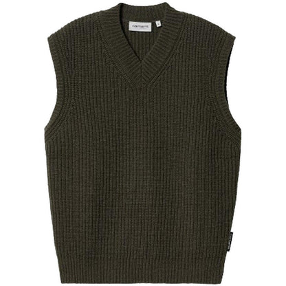 Maglioni Uomo Carhartt Wip - Marlon Vest Sweater - Verde