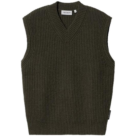 Maglioni Uomo Carhartt Wip - Marlon Vest Sweater - Verde