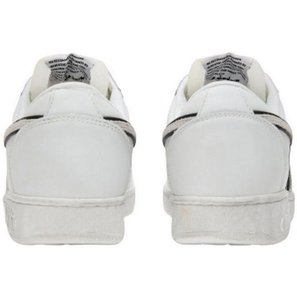 Sneaker Unisex Diadora - Magic Basket Low Icona Leather - Bianco