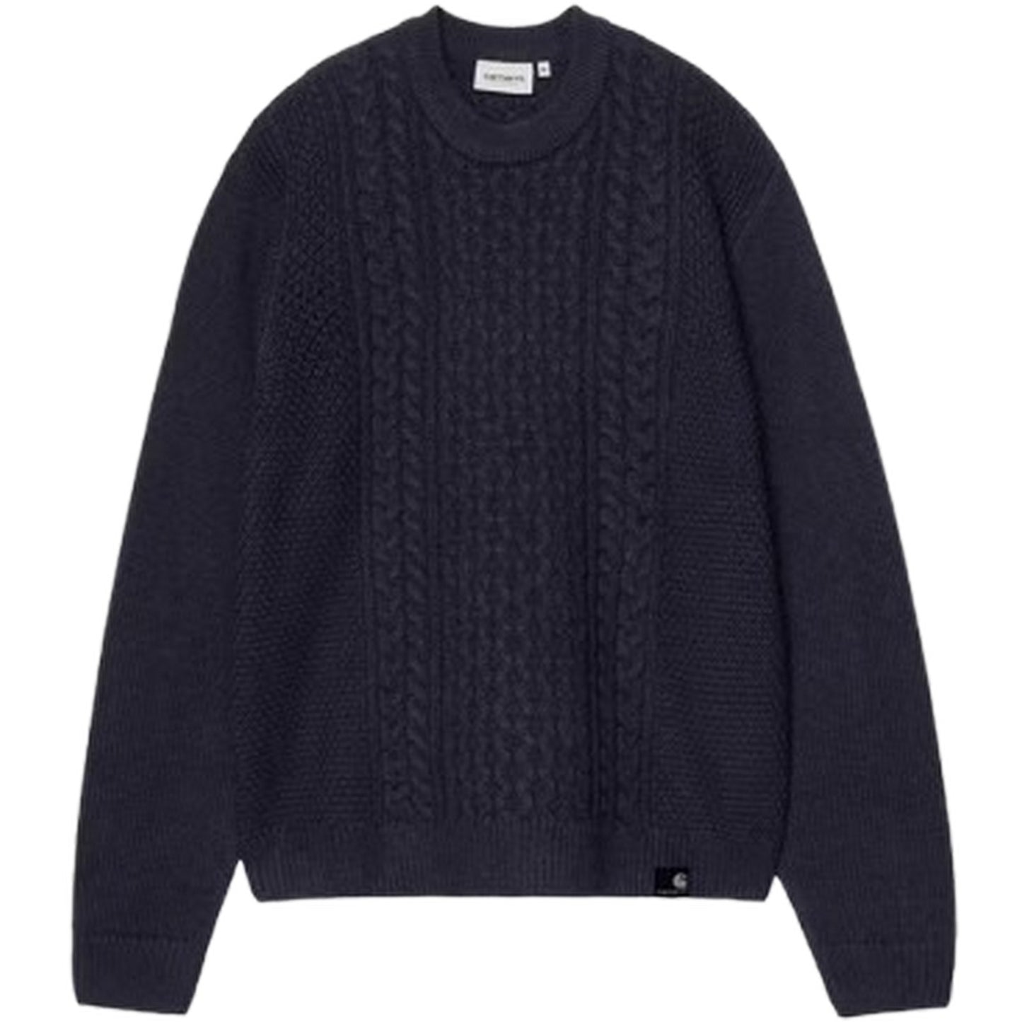 Maglioni Uomo Carhartt Wip - Caster Knit Sweater - Blu