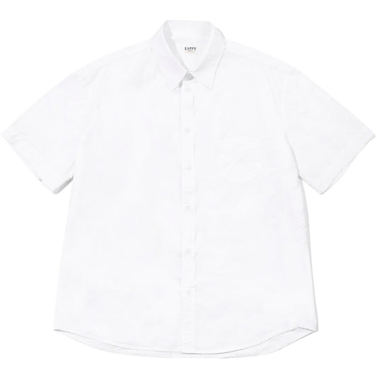 Camicie casual Unisex KAPPY DESIGN - Relaxed Cotton Half Shirt - Bianco