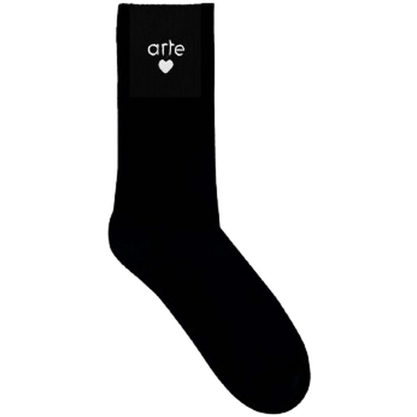 Calze Uomo Arte Antwerp - Basic Arte Heart Socks - Nero