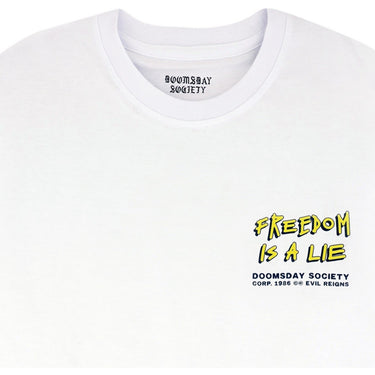 T-shirt Uomo Doomsday - Freedom T Shirt - Bianco