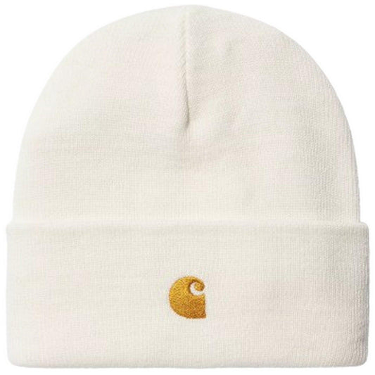 Berretti in maglia Unisex Carhartt Wip - Chase Beanie - Bianco