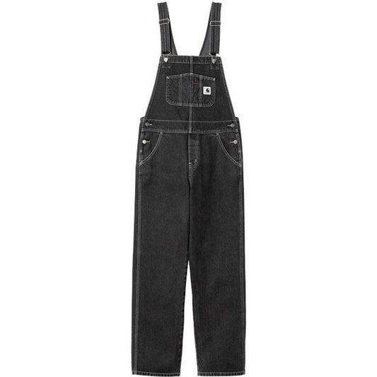 Salopette Donna Carhartt Wip - W' Bib Overall Straight - Nero
