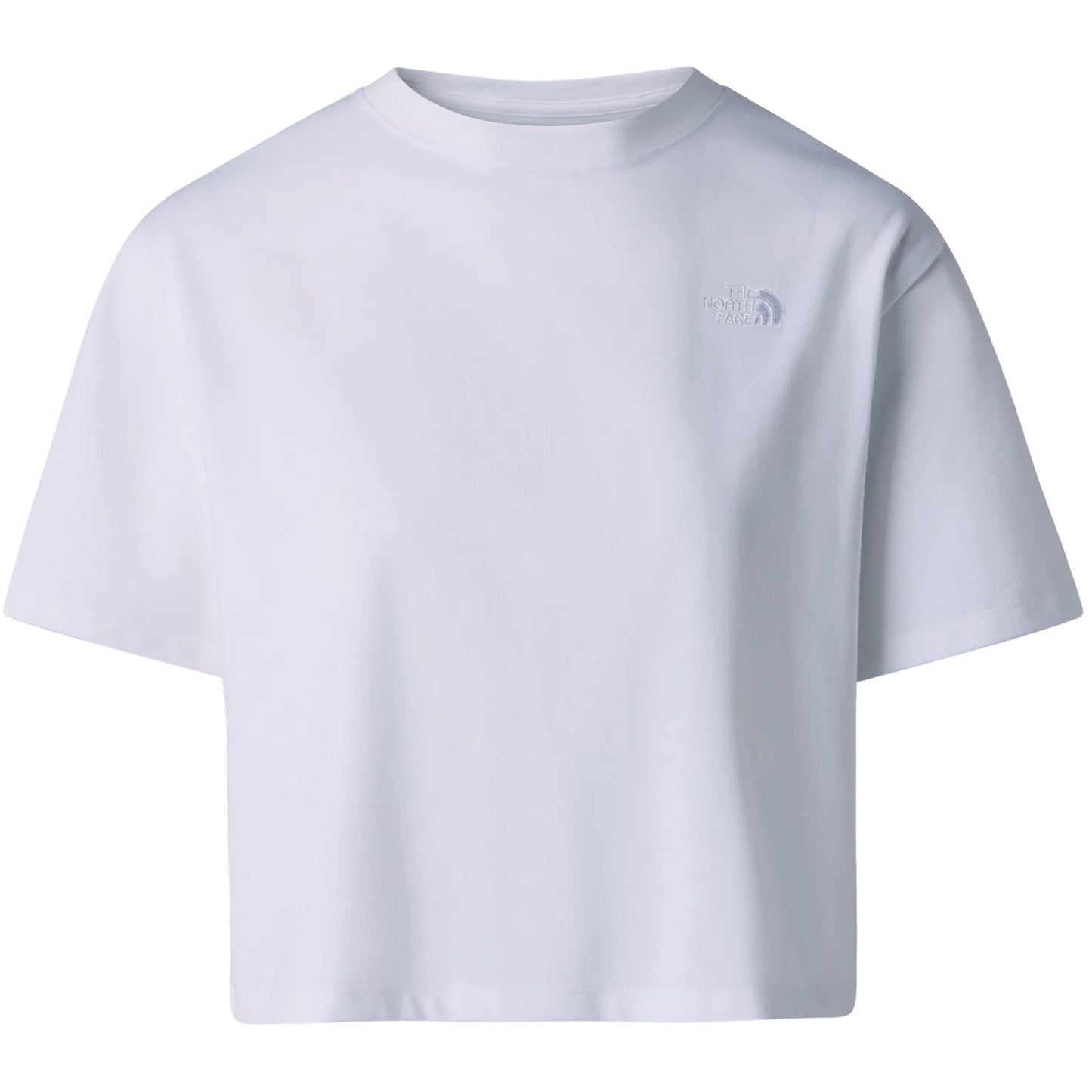 T-shirt Donna The North Face - W Evolution Simple Dome Crop Rlx Ss Tee - Bianco