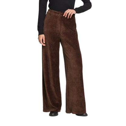 Pantaloni Donna Ichi - Ihtamary Pa - Marrone