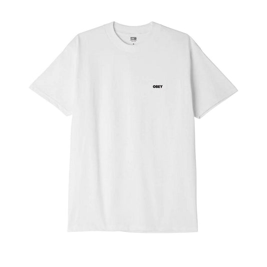 T-shirt Unisex Obey - Bold Obey 2 Classic Tee - Bianco