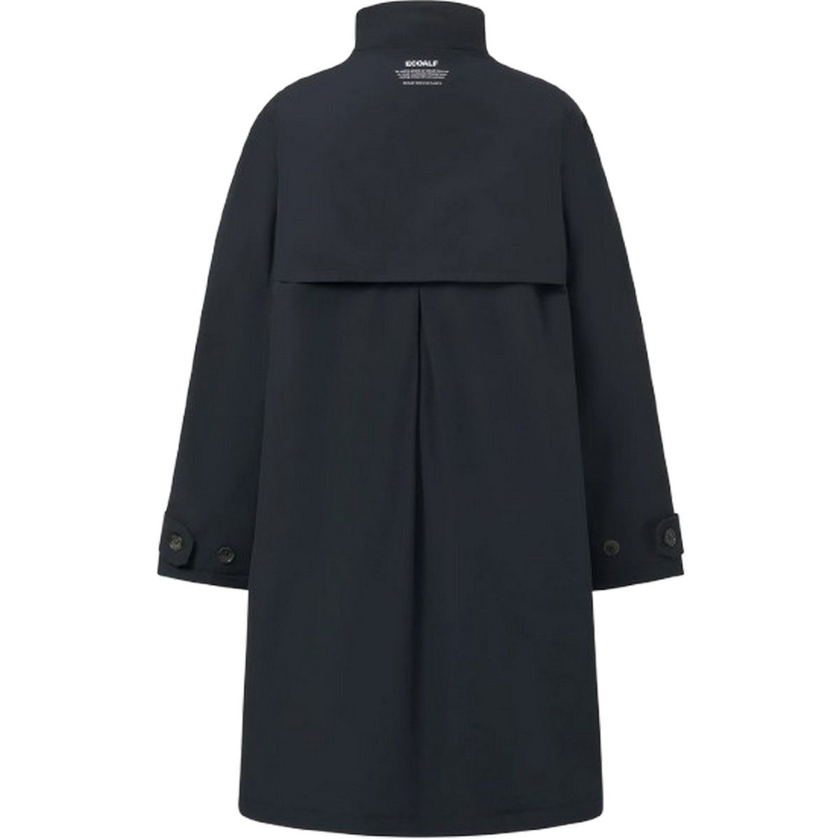 Giacche impermeabili Donna Ecoalf - Nebu Long Jacket Woman - Blu