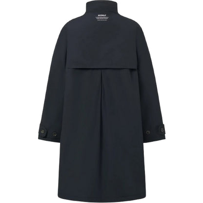 Giacche impermeabili Donna Ecoalf - Nebu Long Jacket Woman - Blu