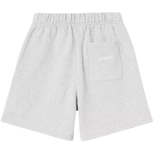 Bermuda Donna Carhartt Wip - W' Brenta Sweat Short - Grigio