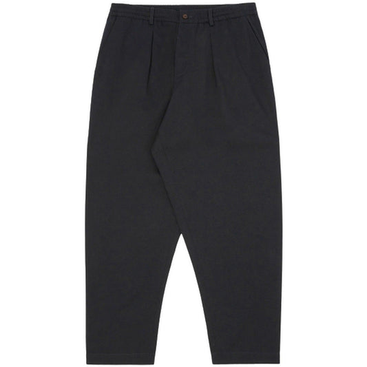 Pantaloni Uomo Universal Works - Pleated Track Pant - Nero