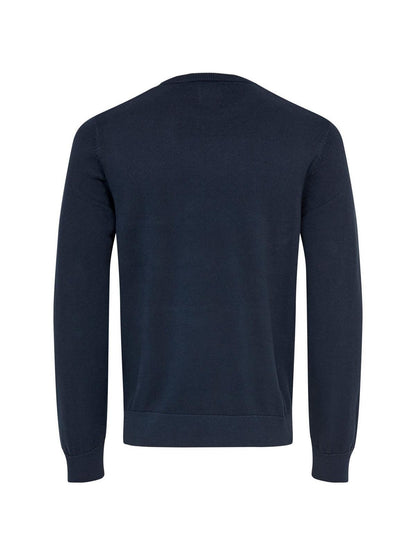 Maglie Uomo Only & Sons - Onsbovi Reg Ls 12 Wash Knit - Blu