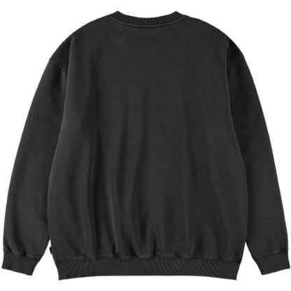 Felpe senza cappuccio Uomo Volcom - Lifer Crew - Nero
