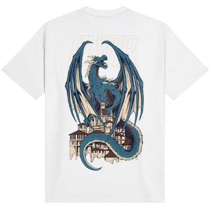 T-shirt Uomo Dolly Noire - Blue Dragon Tee - Bianco