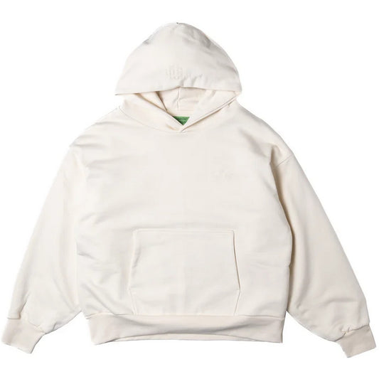 Felpe con cappuccio Uomo GARMENT - Double Layer Hoodie With Double Embroidery - Bianco