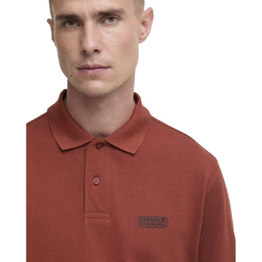 Polo Uomo Barbour International - Essential Polo Midlayers - Bordeaux