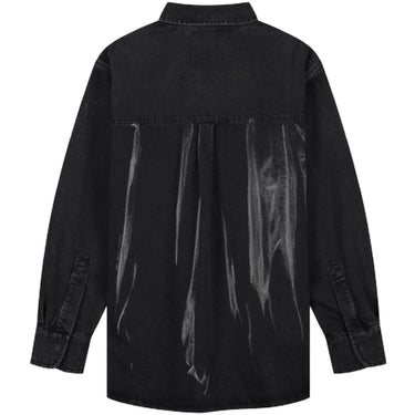 Casual Shirts Men Art Antwerp - Denim Shirt - Black