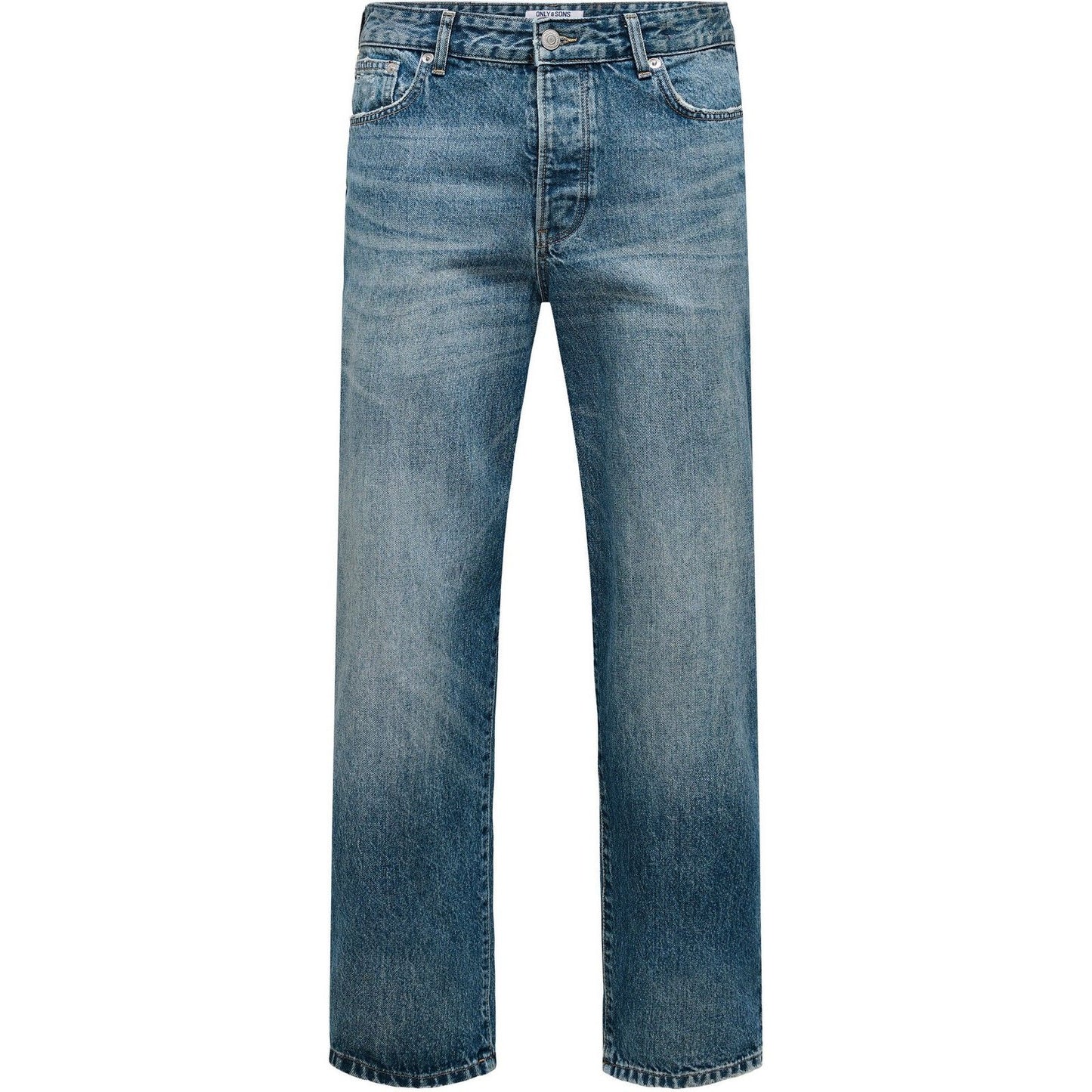 Jeans Uomo Only & Sons - Onsedge Str Mb Green 2341 Tai Dnm Noos - Blu