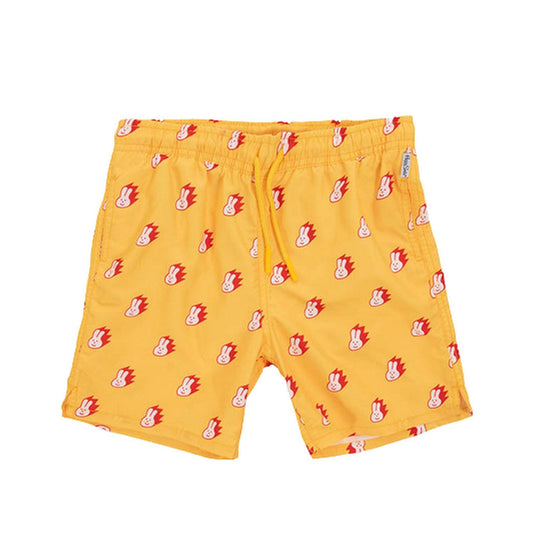 Pantaloncini e calzoncini Bambino Happy Socks - Bambino Bunny Swimshorts - Giallo