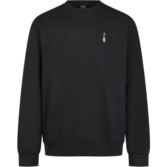 Felpe senza cappuccio Uomo Iriedaily - Hot Hot Sauce Crewneck - Nero
