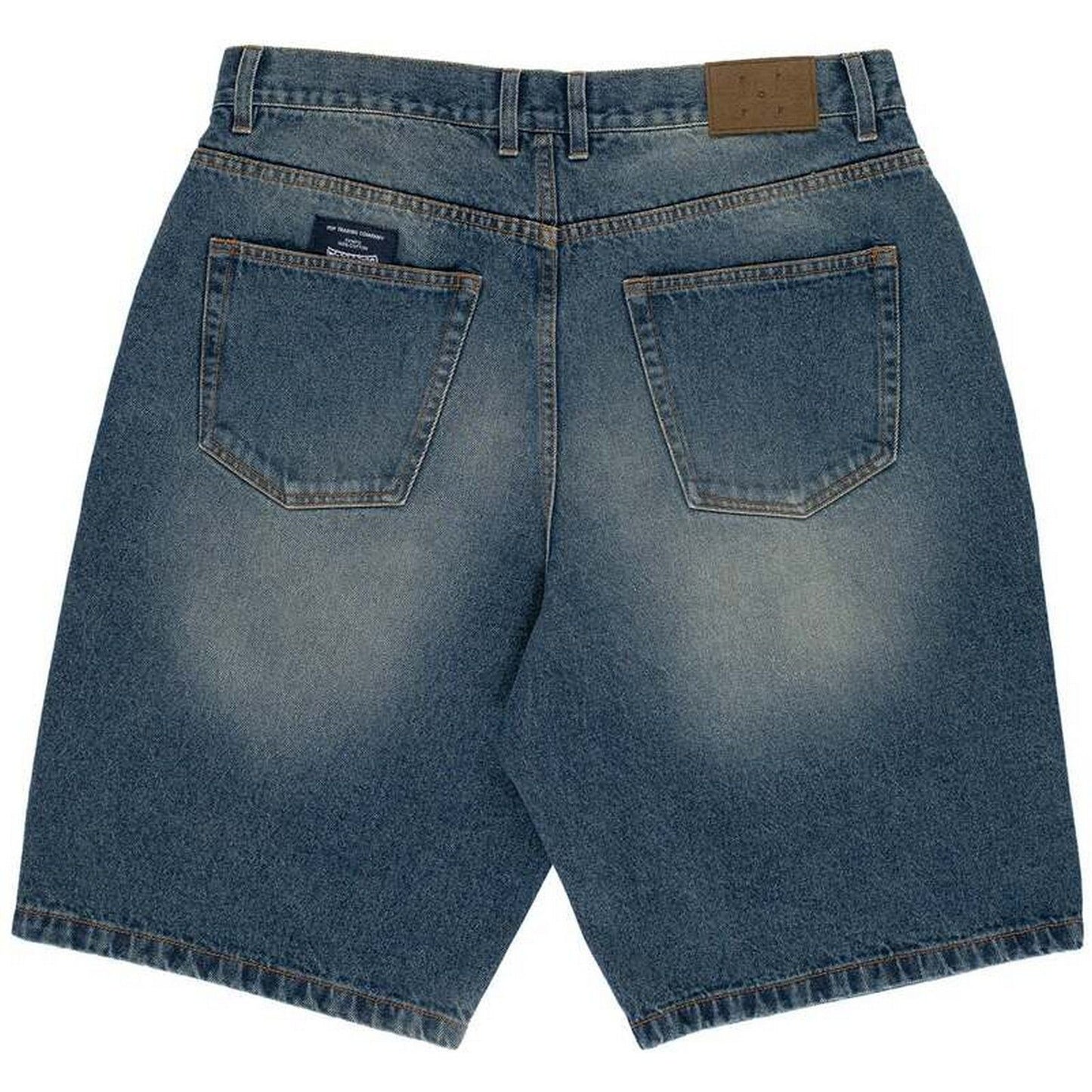 Bermuda Uomo Pop Trading - Longer drs short - Blu