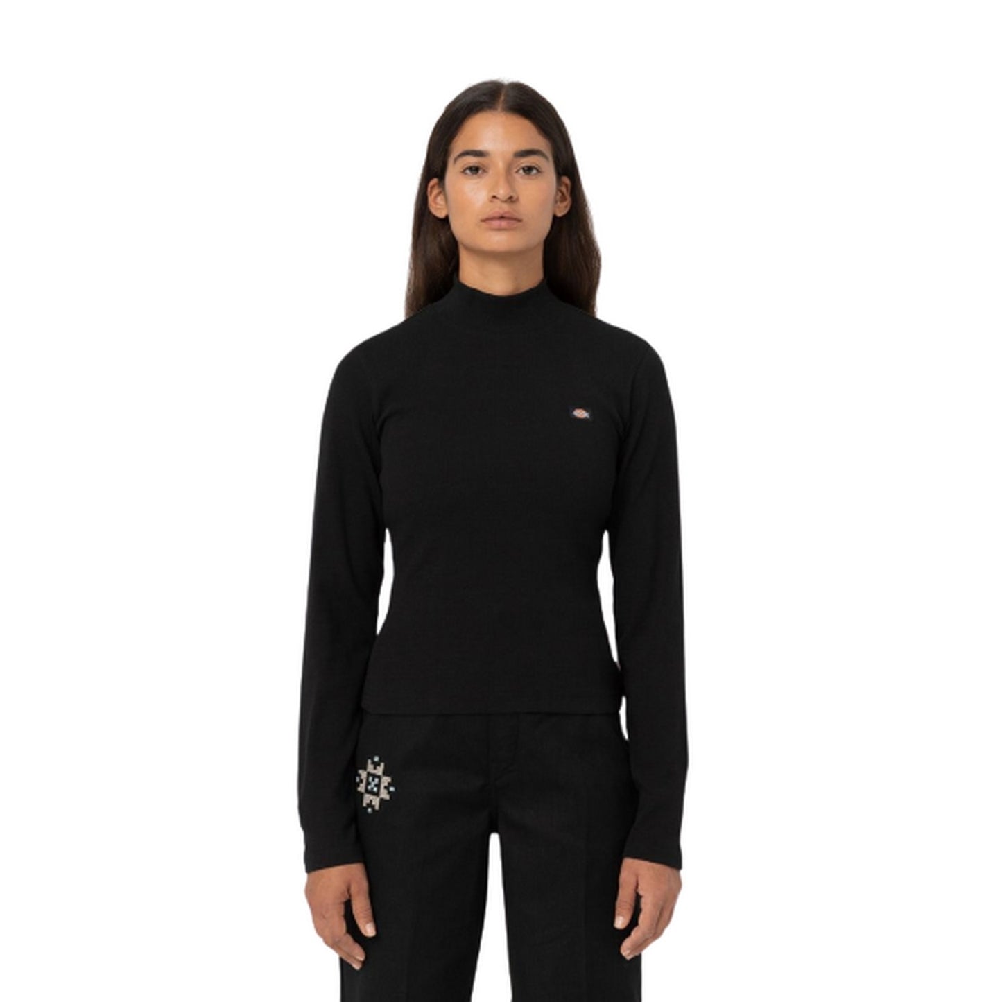 Maglie a manica lunga Donna Dickies - Marysville Tee Ls W - Nero