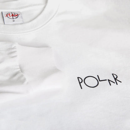 Maglie a manica lunga Uomo Polar - Fill Logo LS Tee Klez Crossing - Bianco