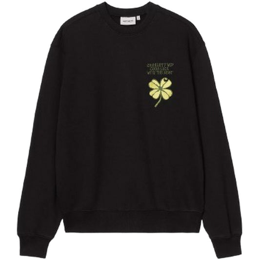 Maglie a manica lunga Uomo Carhartt Wip - Clover Sweat - Nero