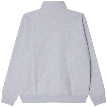 Felpe con cappuccio Uomo Obey - Established Works Bold Mockneck Fleece - Grigio