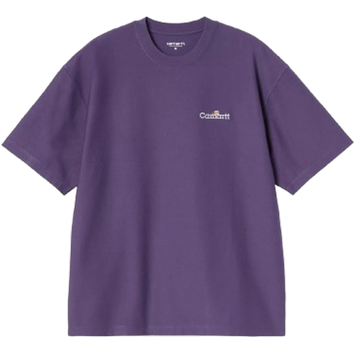 T-shirt Uomo Carhartt Wip - S/S WIP Label T-Shirt - Viola