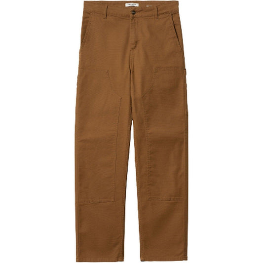 Pantaloni Donna Carhartt Wip - W' Pierce Double Knee Pant - Marrone