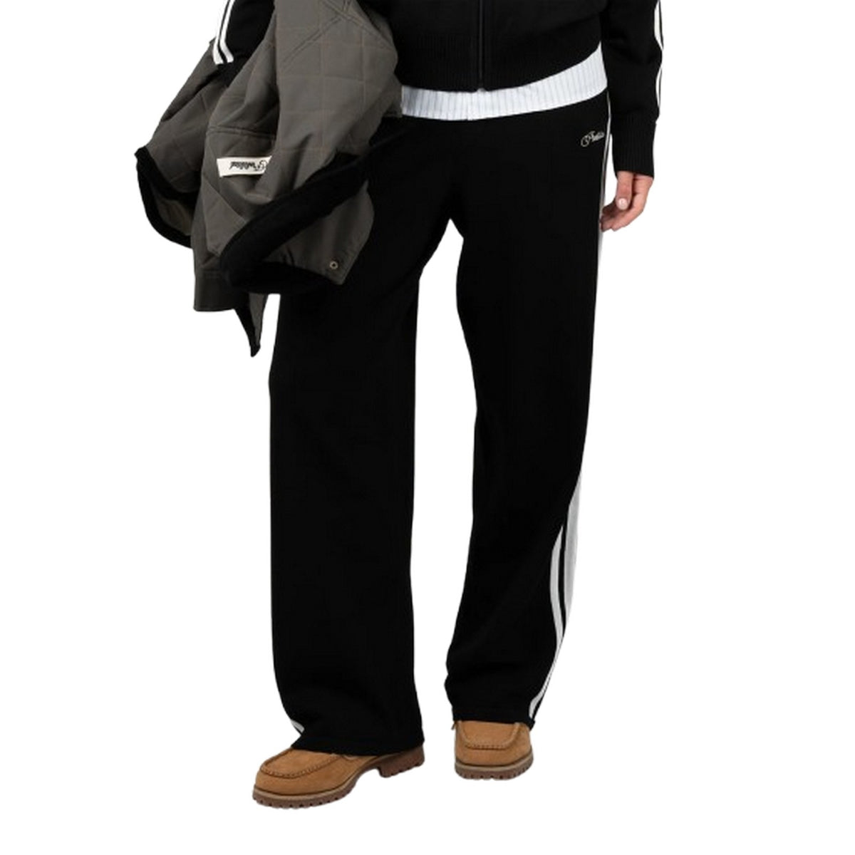 Pantaloni Uomo Prohibited - Varsity Knitted Trackpants - Nero