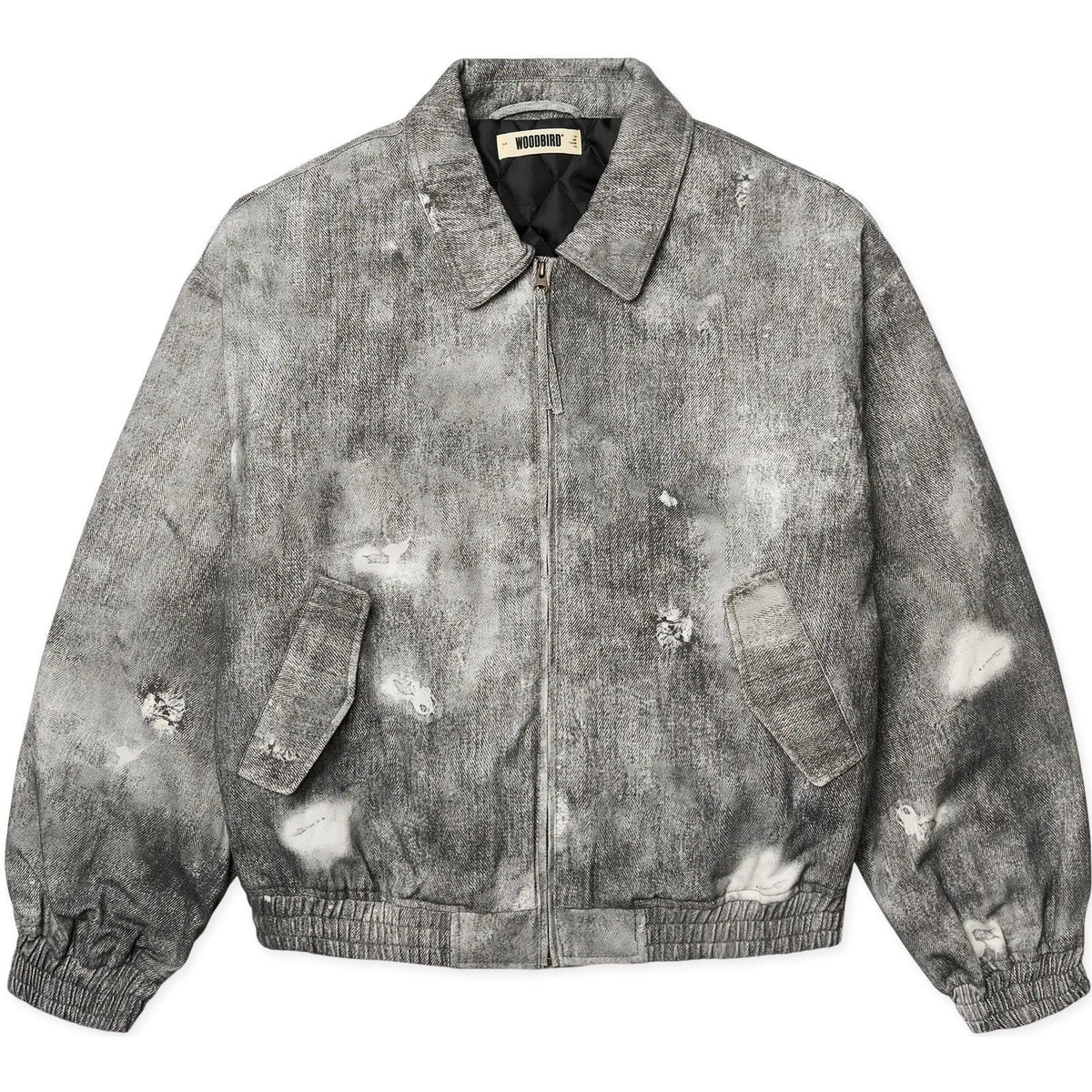 Giacche Uomo Woodbird - WBBao Printed Jacket - Grigio