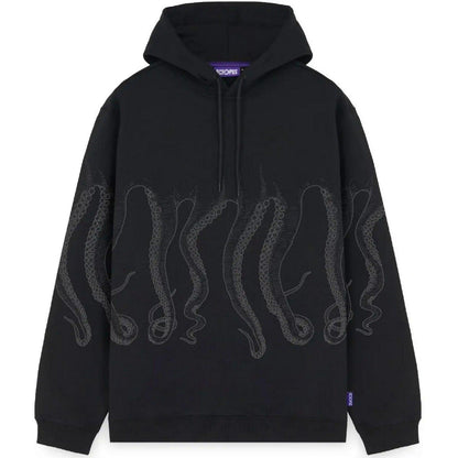 Felpe con cappuccio Uomo Octopus - Octopus Outline Hoodie - Nero