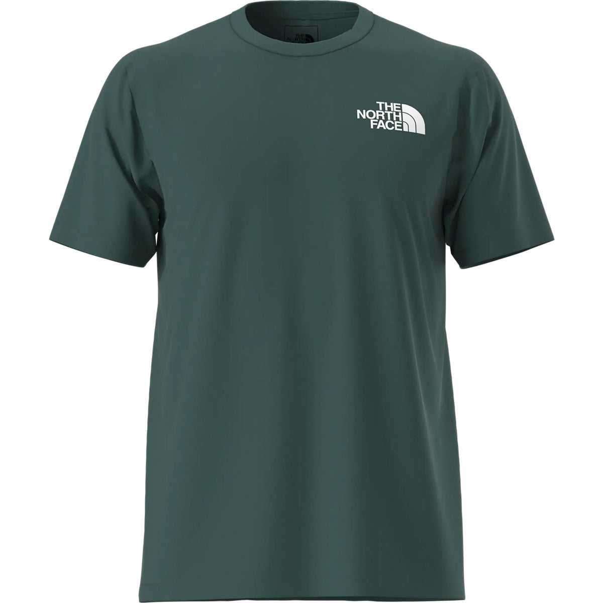 T-shirt Uomo The North Face - M Evolution Box Nse Regular Short Sleeve - Verde
